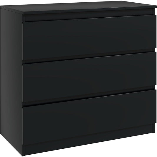 Arredo per soggiorno con ante nero